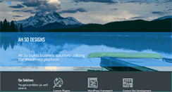 Desktop Screenshot of ahsodesigns.com