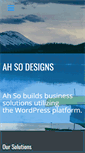 Mobile Screenshot of ahsodesigns.com